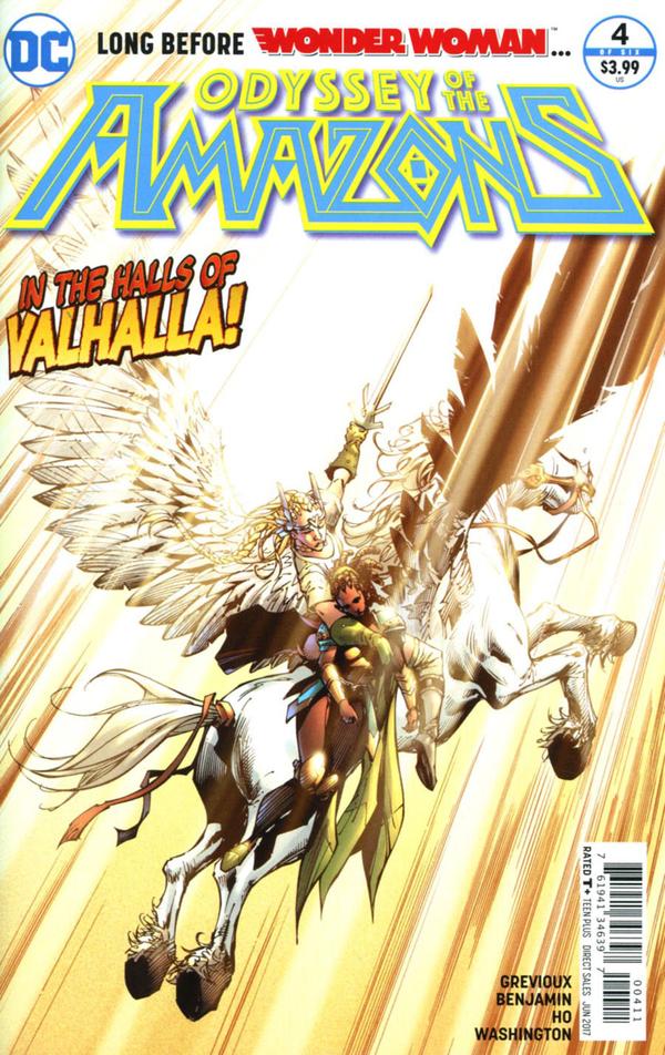 Odyssey of the Amazons #4 cover