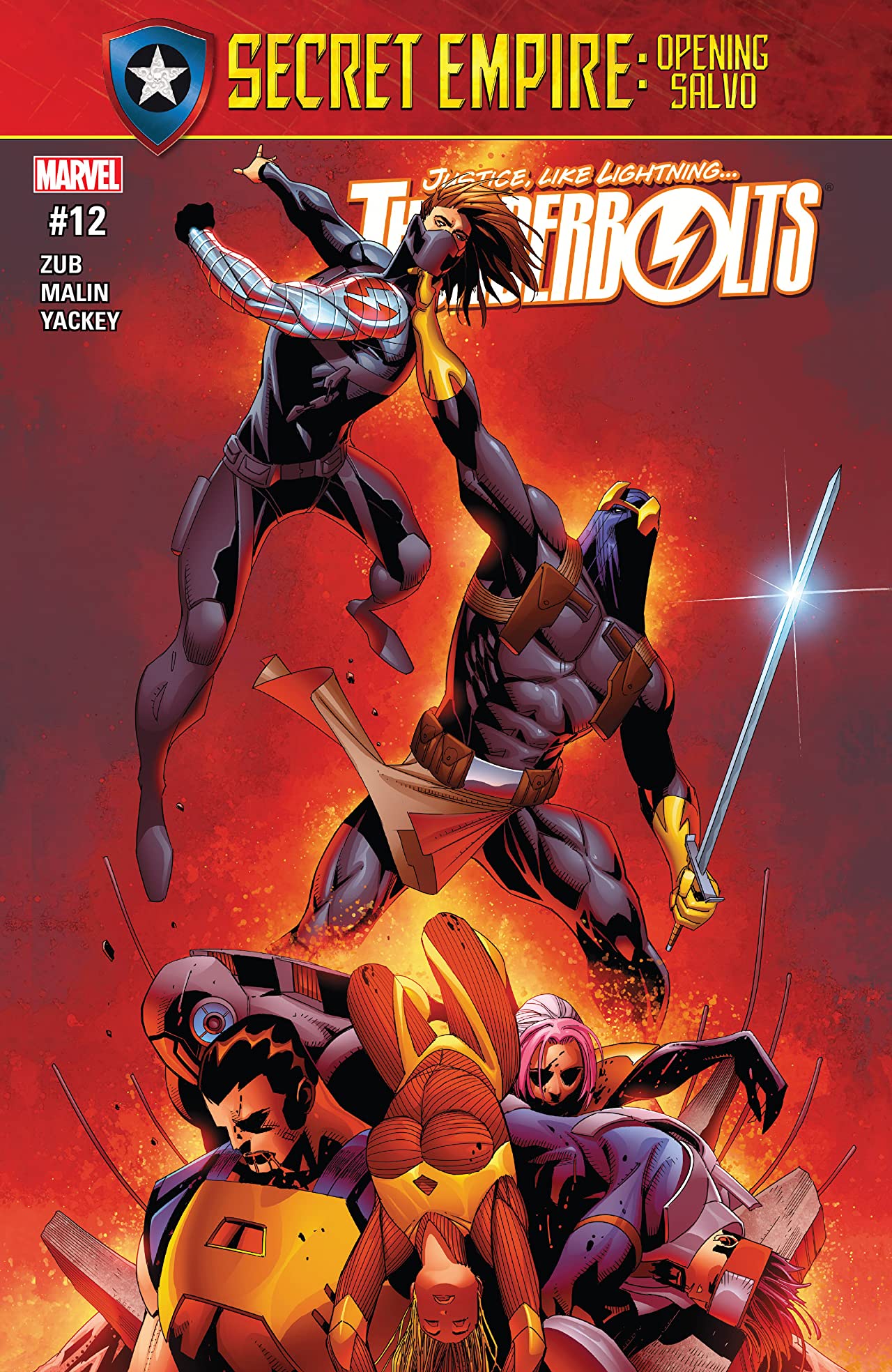 Thunderbolts #12 cover