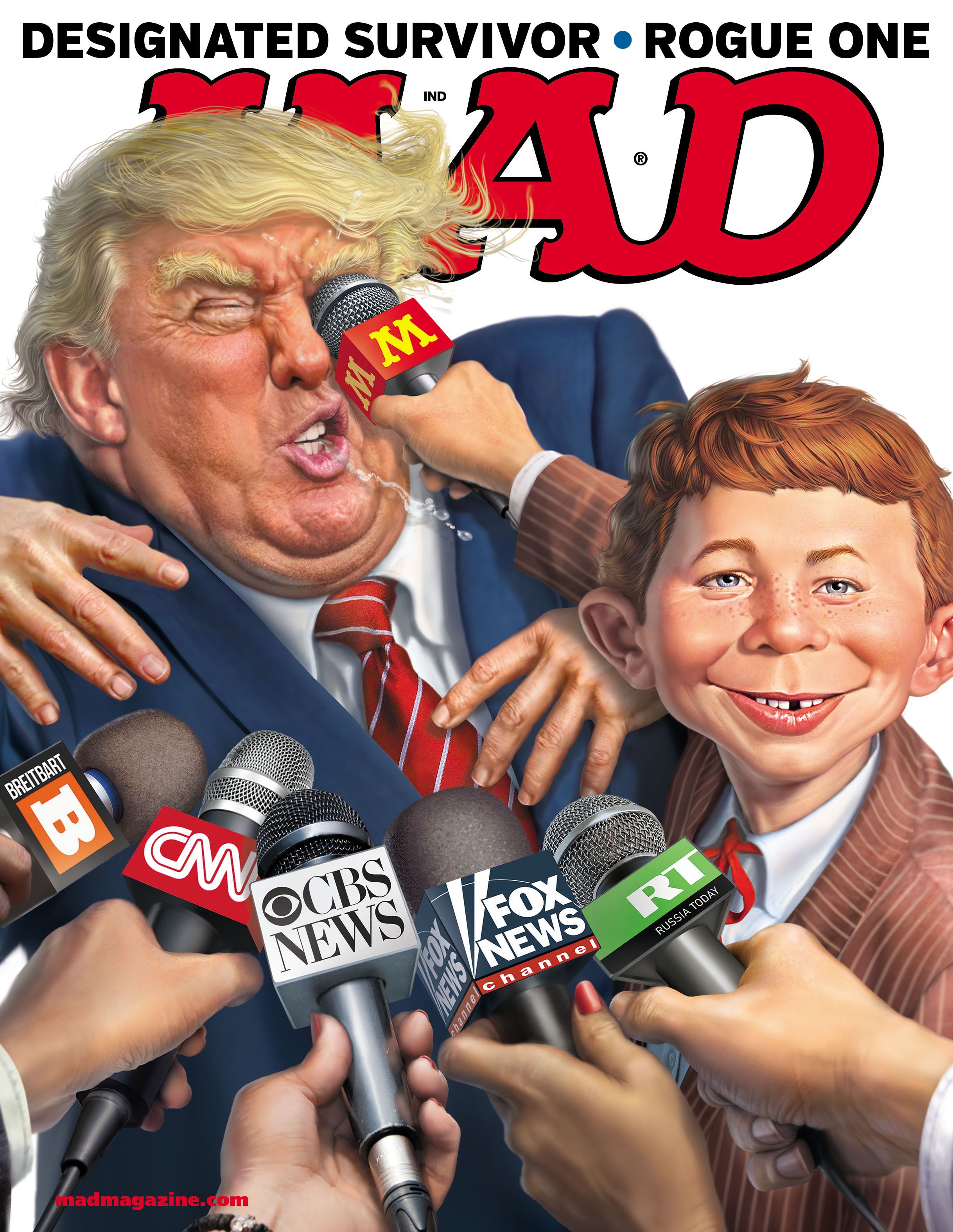 Mad #545 cover