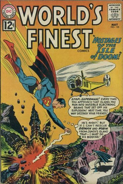 World's Finest Comics #125 cover