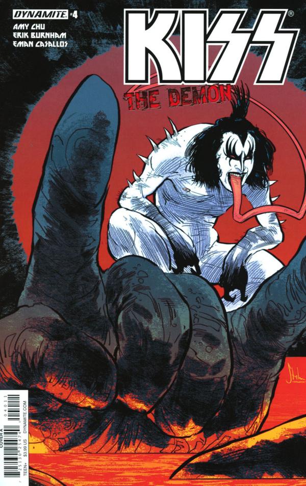 KISS: The Demon #4 cover