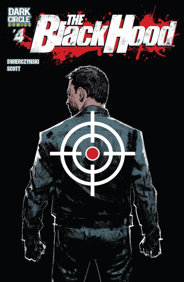 The Black Hood #4 cover