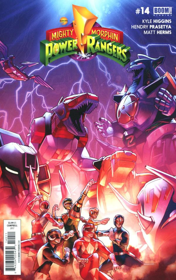 Mighty Morphin Power Rangers #14 cover