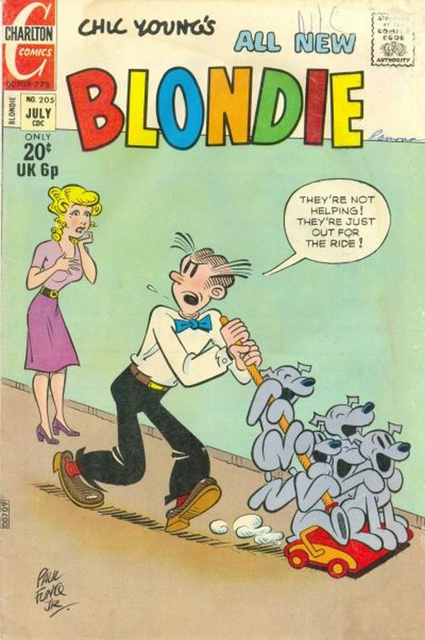 Blondie #205 cover