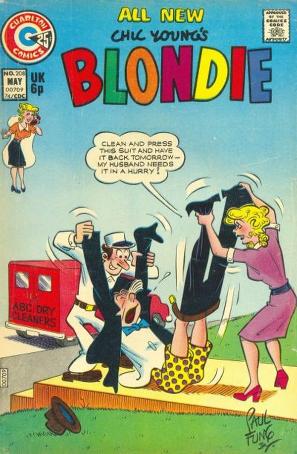 Blondie #208 cover