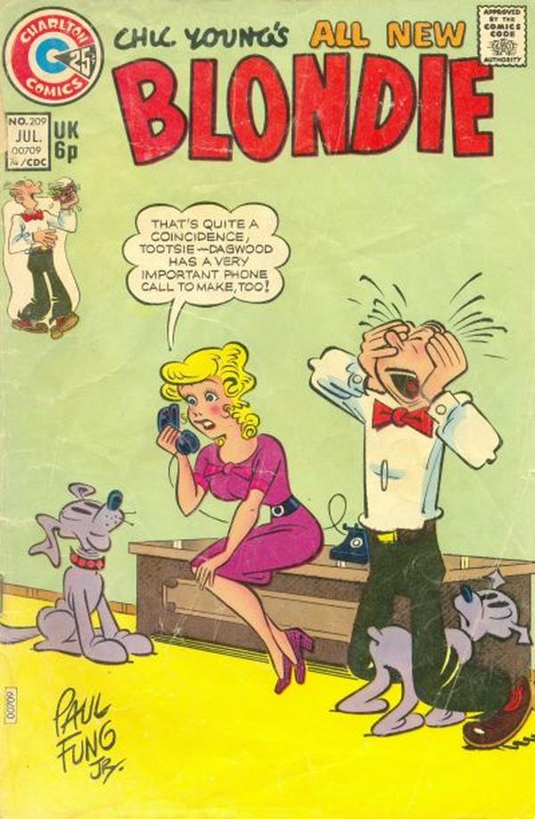 Blondie #209 cover