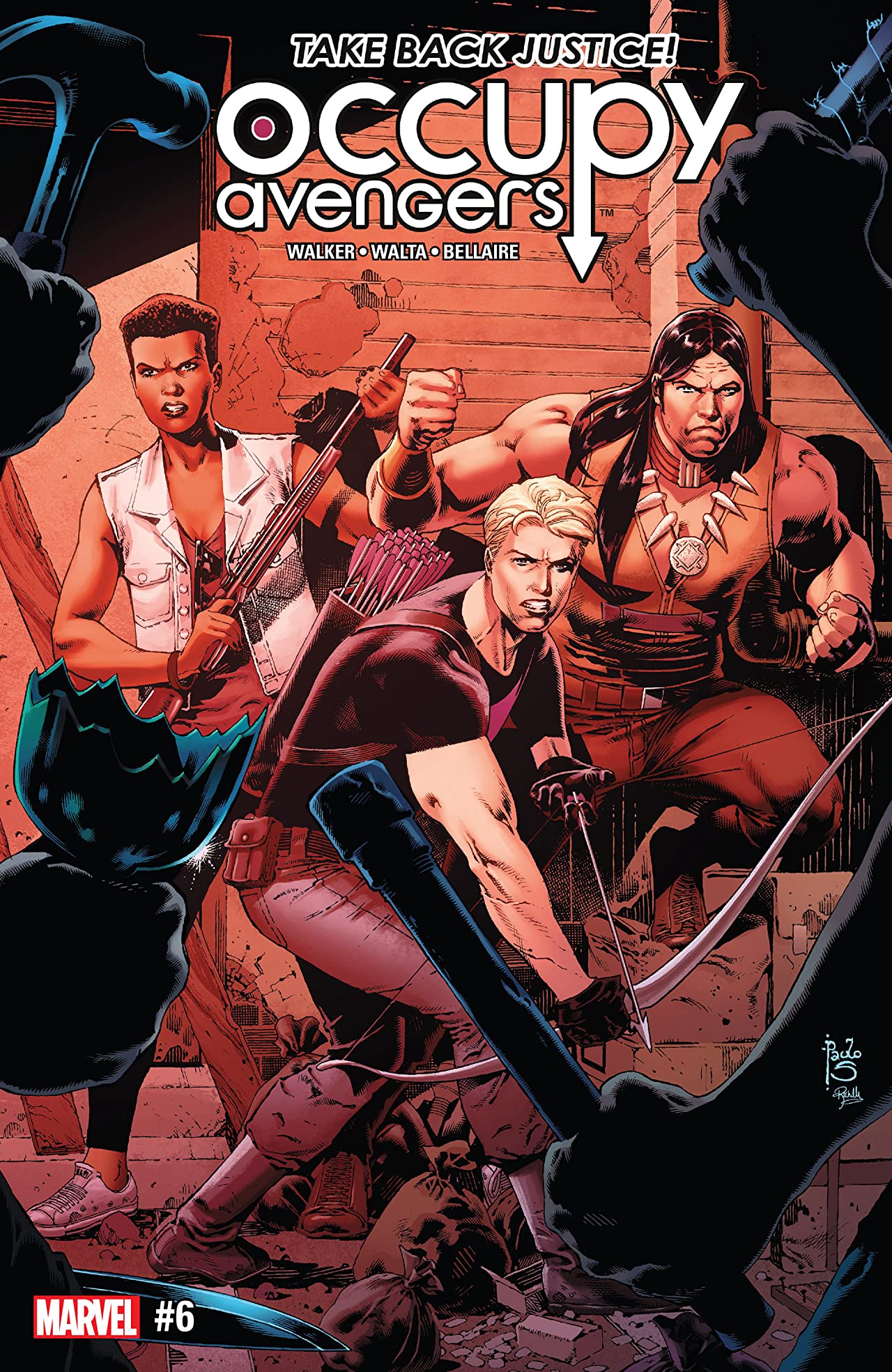 Occupy Avengers #6 cover