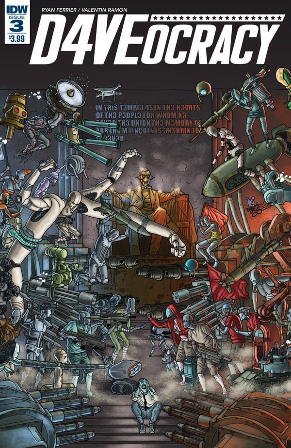 D4VEocracy #3 cover
