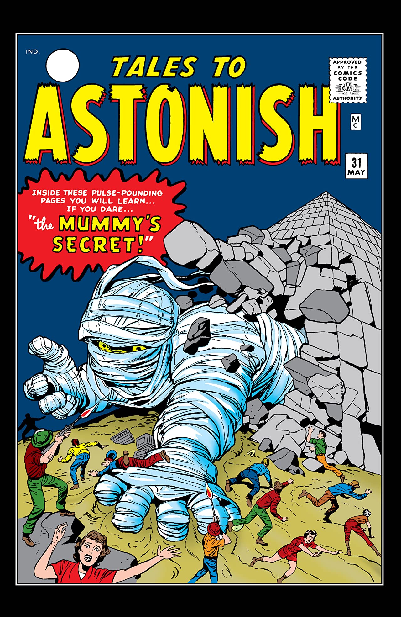 Tales to Astonish #31 cover