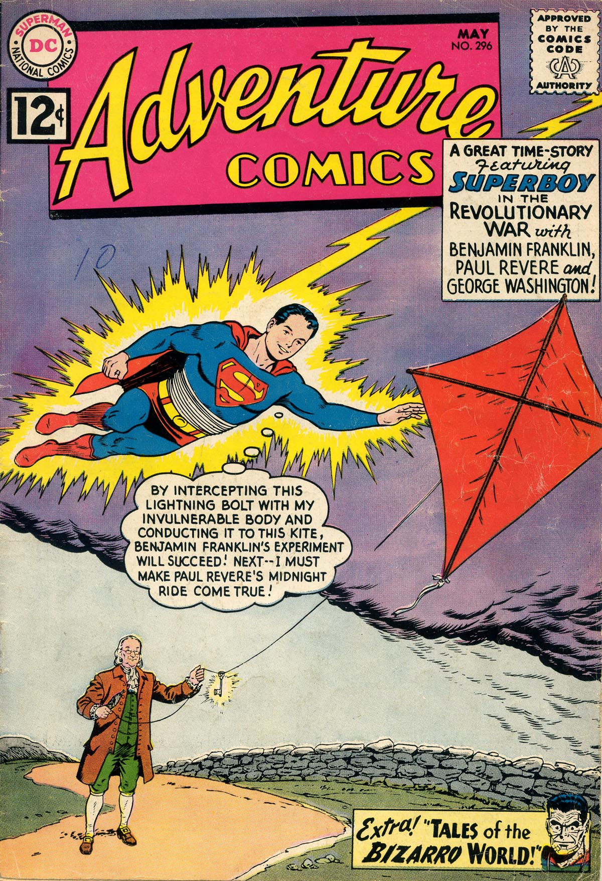 Adventure Comics #296 cover