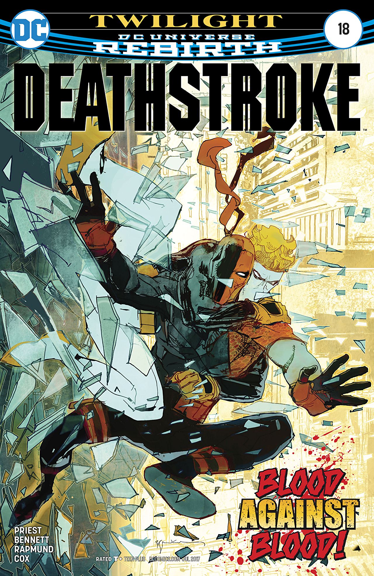 Deathstroke #18 cover