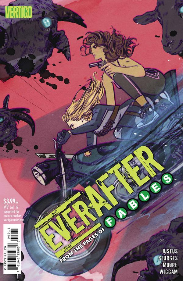 Everafter: From the Pages of Fables #9 cover