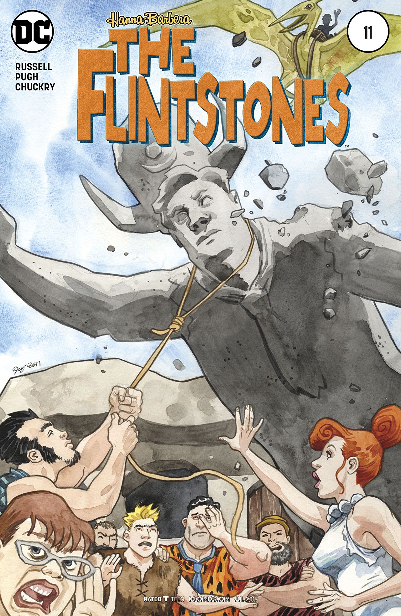 The Flintstones #11 cover
