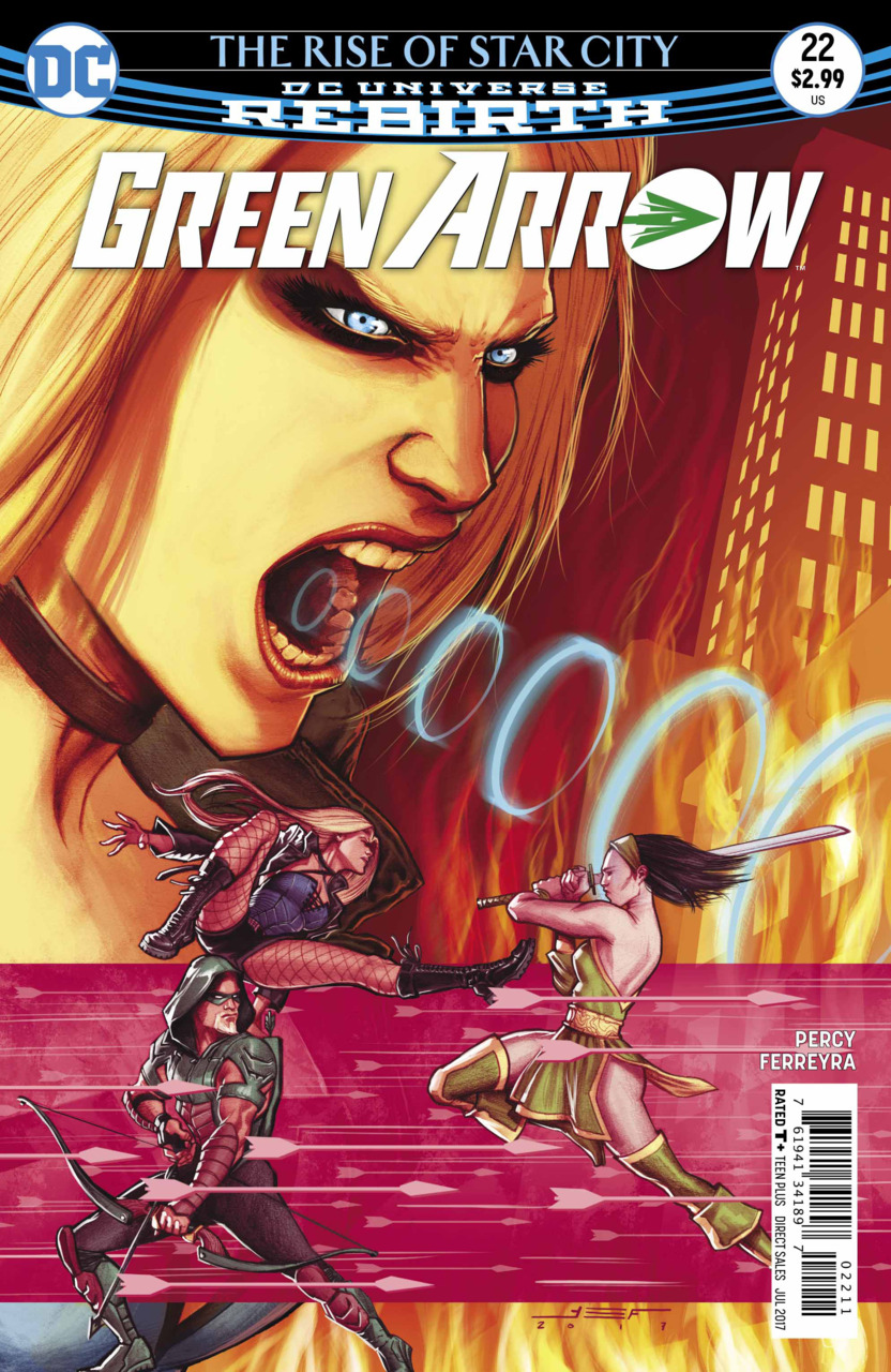 Green Arrow #22 cover