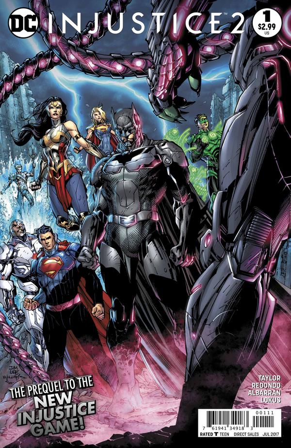 Injustice 2 #1 cover