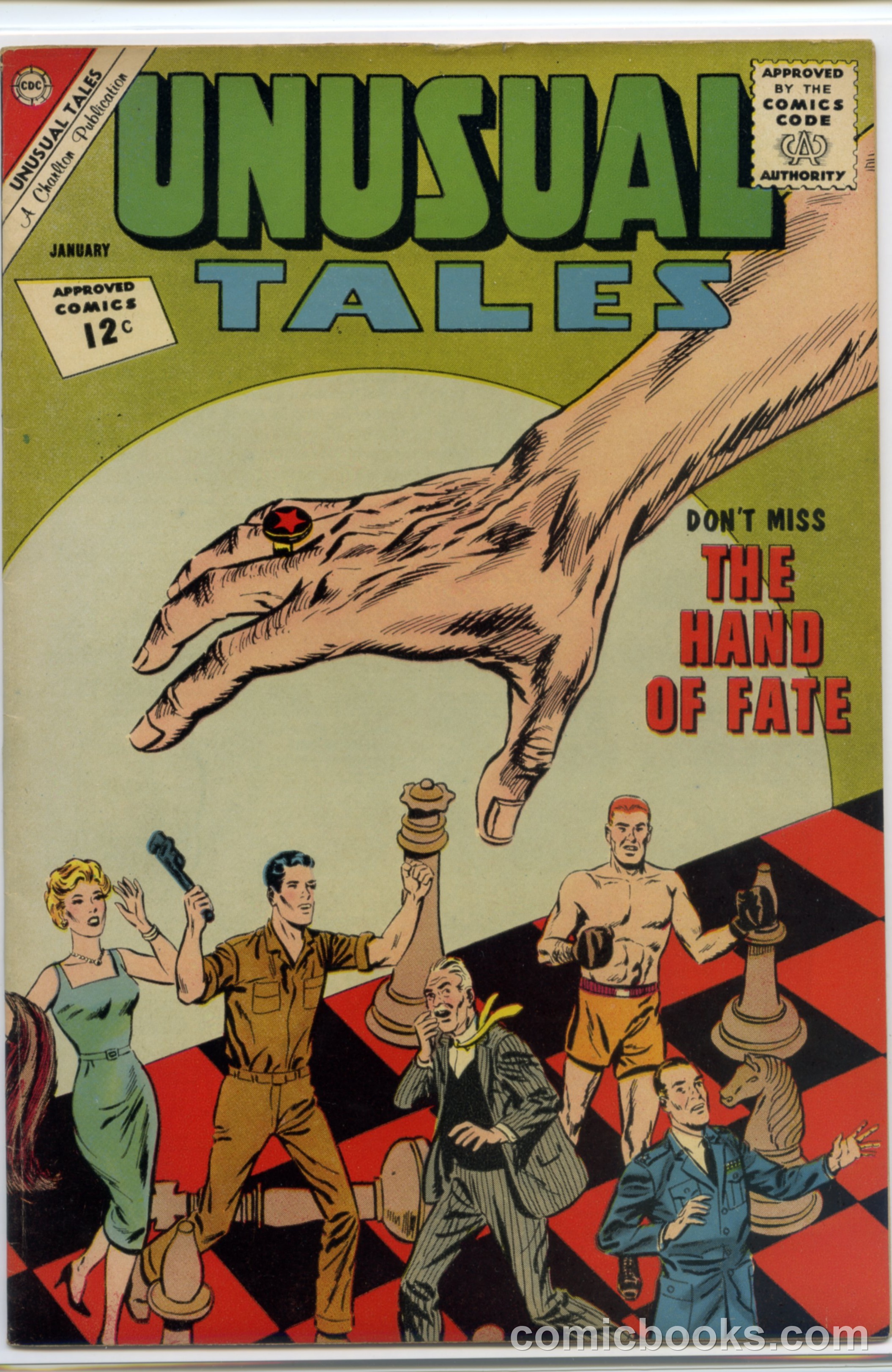 Unusual Tales #37 cover