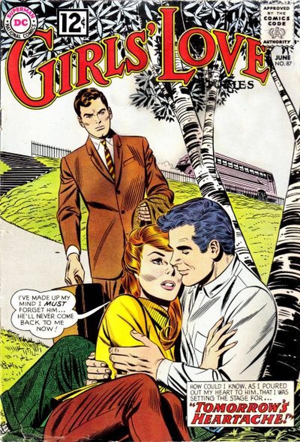 Girls' Love Stories #87 cover