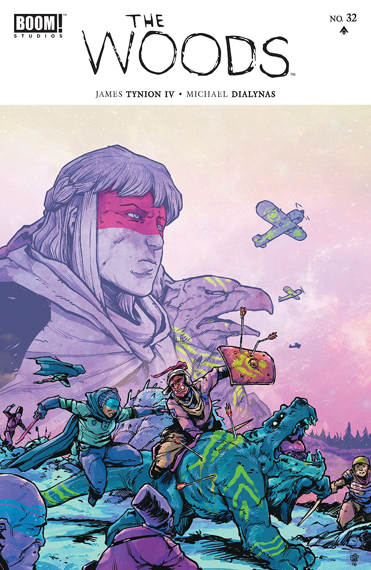 The Woods #32 cover