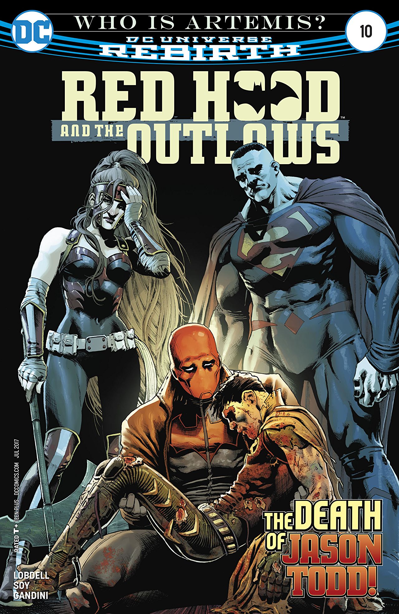 Red Hood and the Outlaws #10 cover