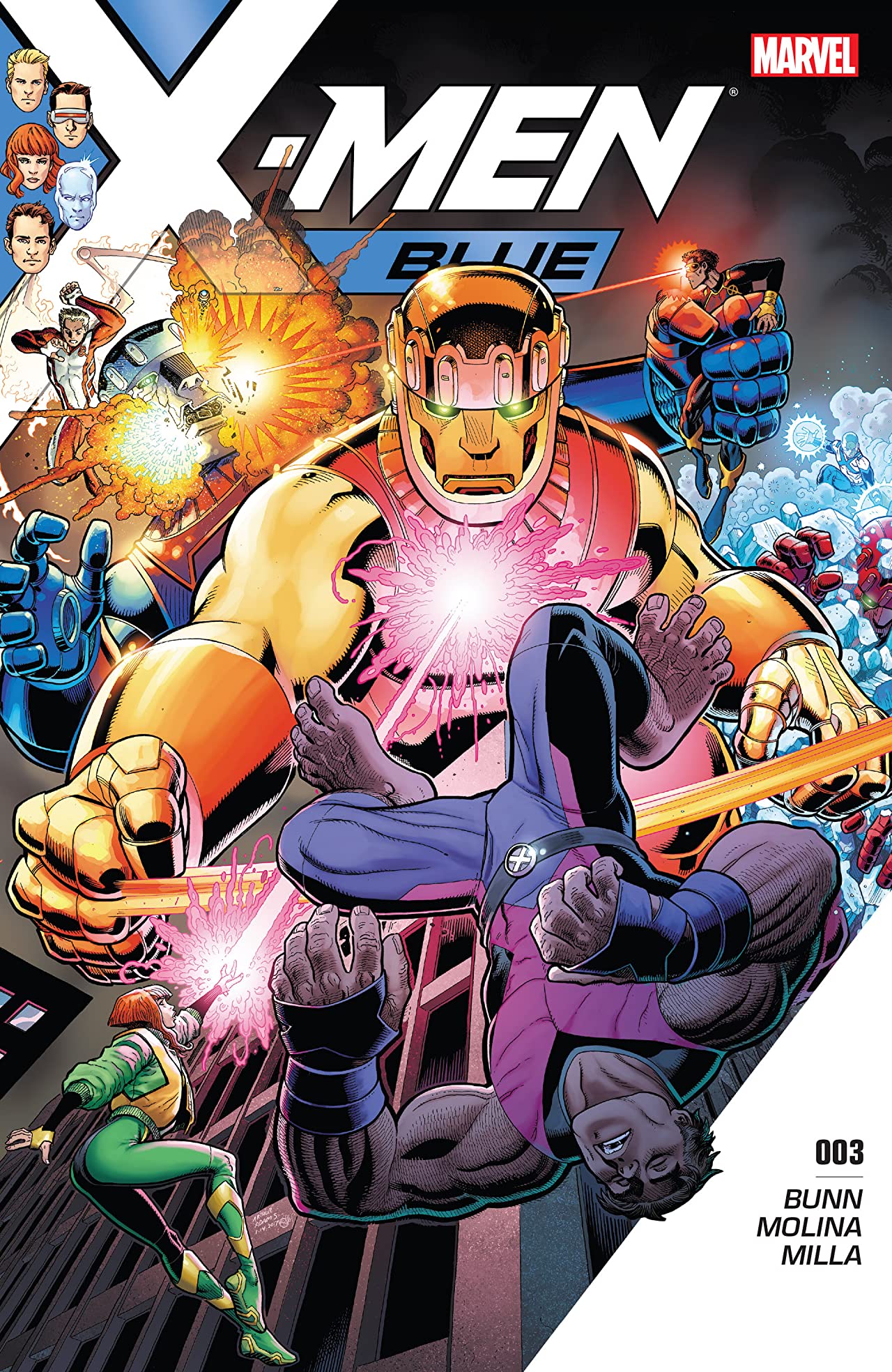 X-Men: Blue #3 cover
