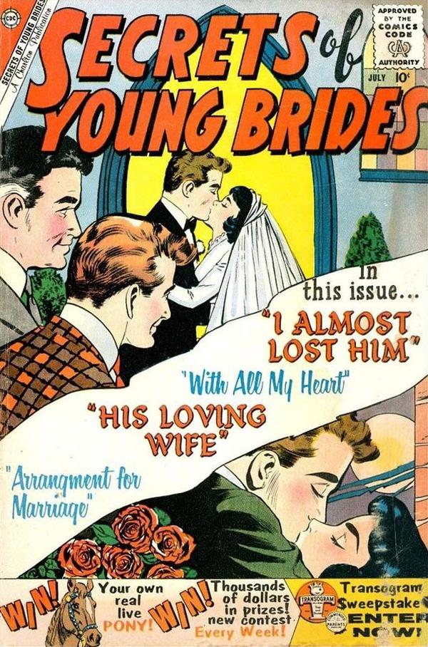 Secrets of Young Brides #20 cover