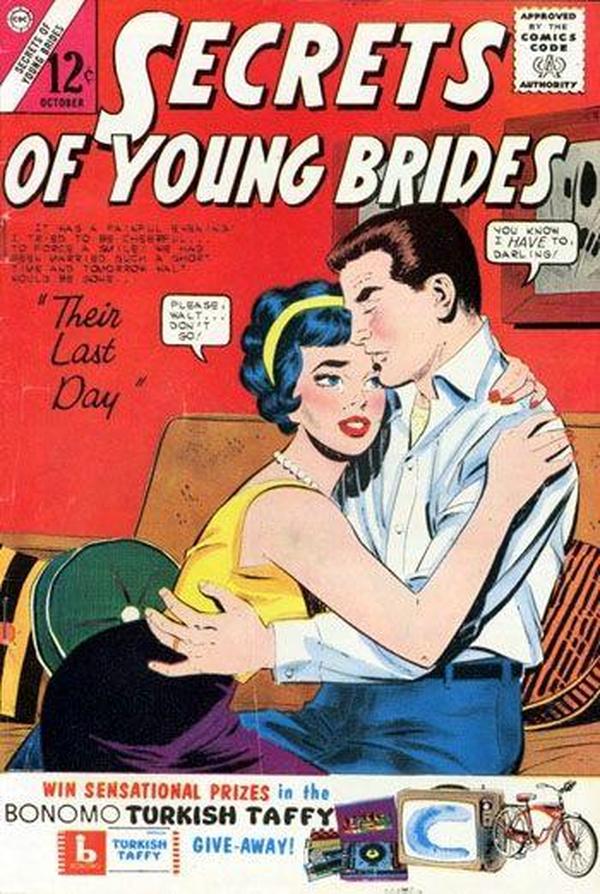 Secrets of Young Brides #39 cover