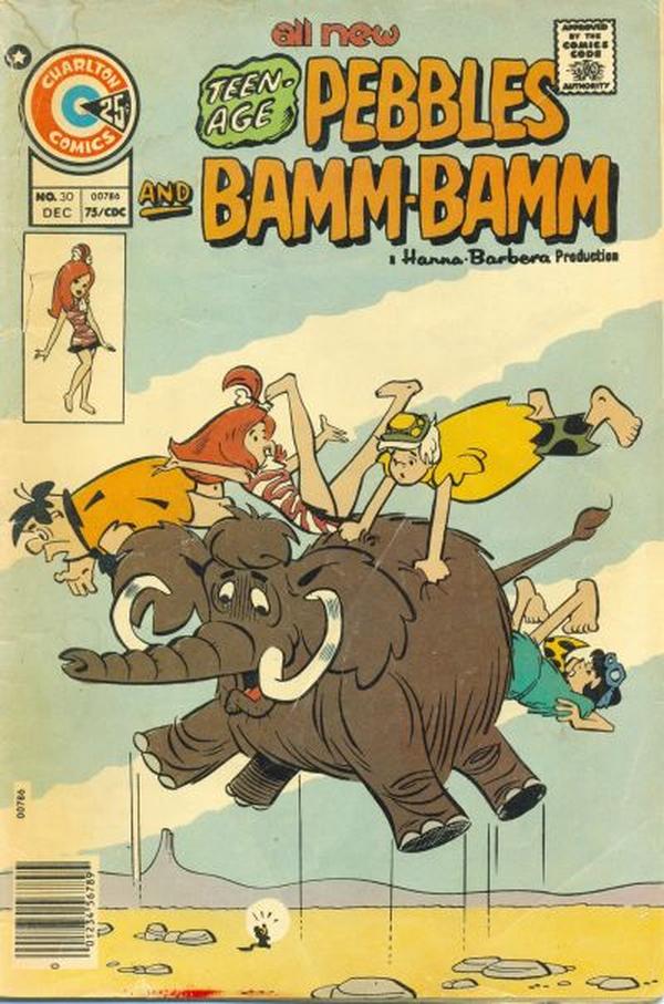Pebbles and Bamm-Bamm #30 cover
