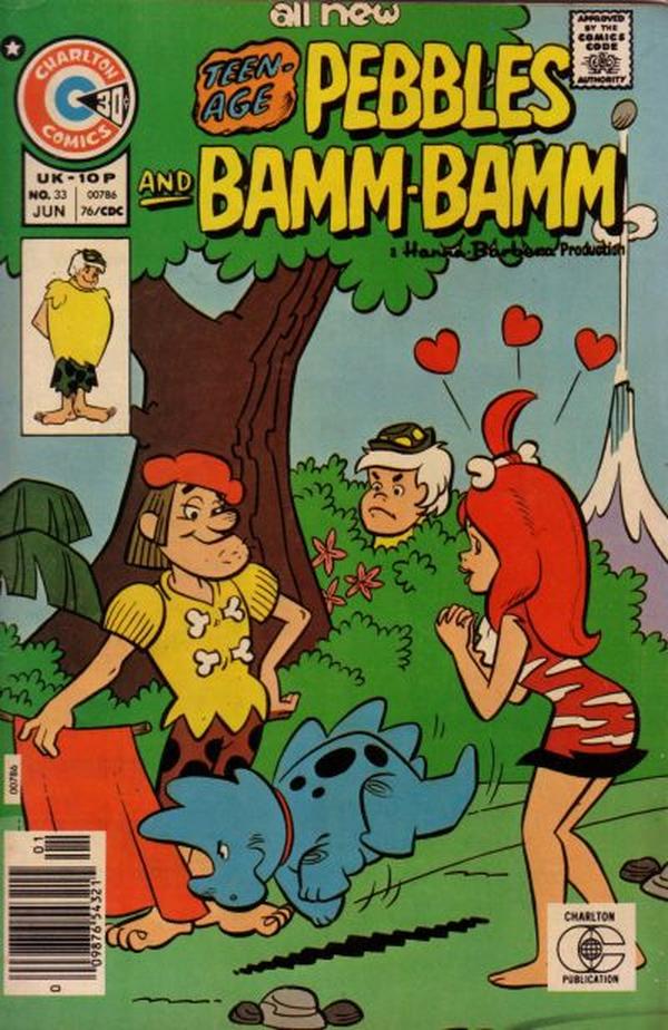 Pebbles and Bamm-Bamm #33 cover