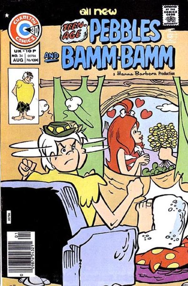 Pebbles and Bamm-Bamm #34 cover
