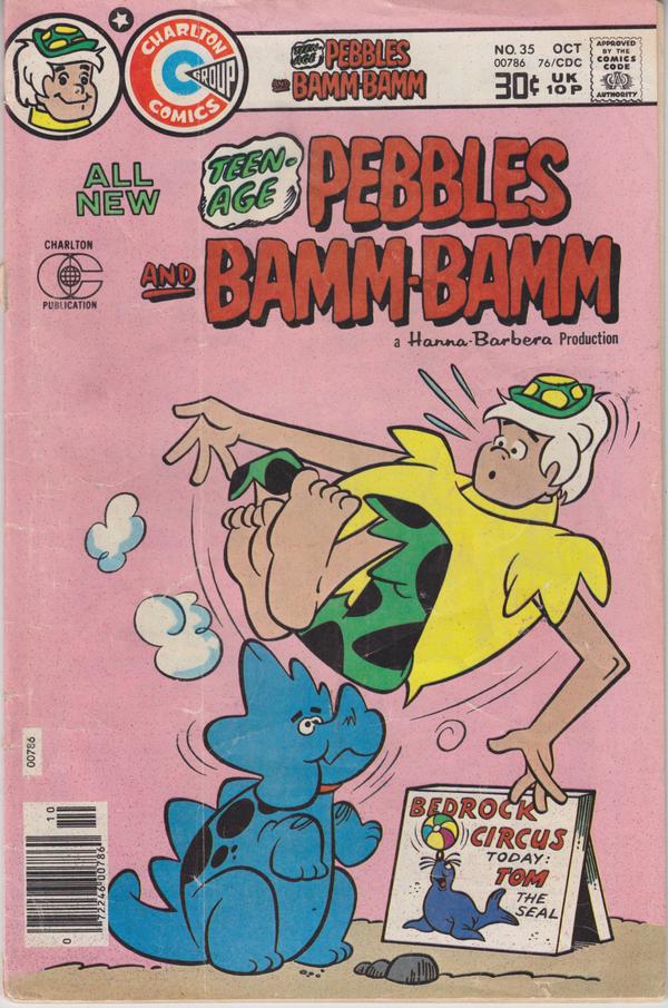 Pebbles and Bamm-Bamm #35 cover