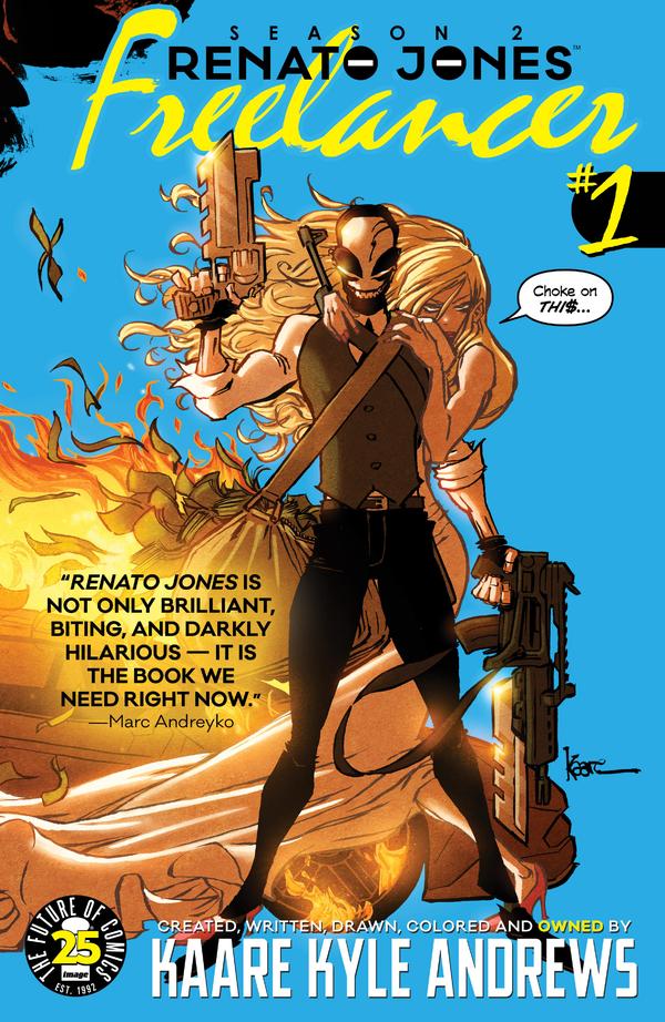 Renato Jones, Season Two: Freelancer #1 cover