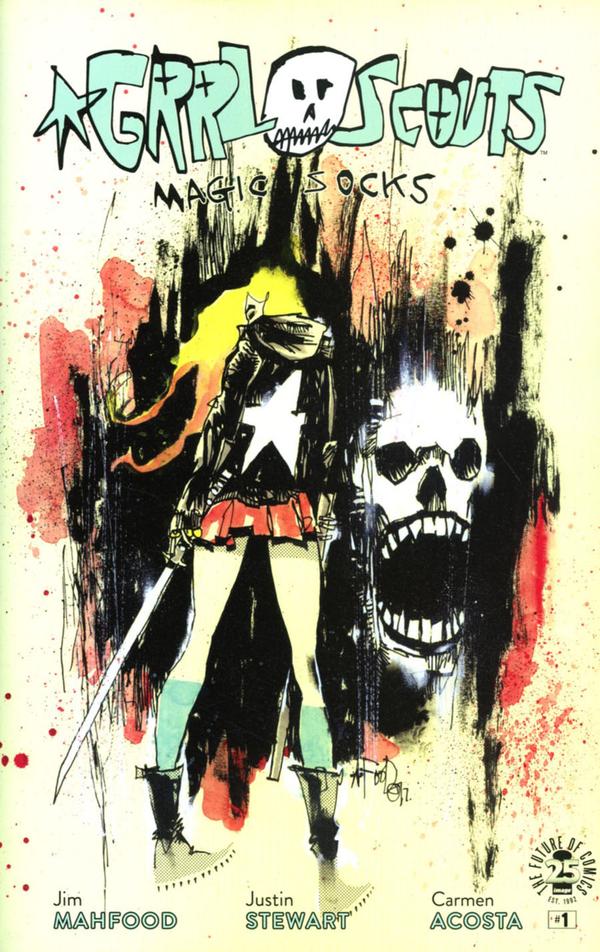 Grrl Scouts: Magic Socks #1 cover