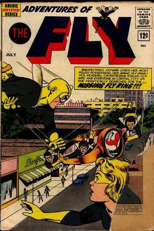 Adventures of the Fly #20 cover