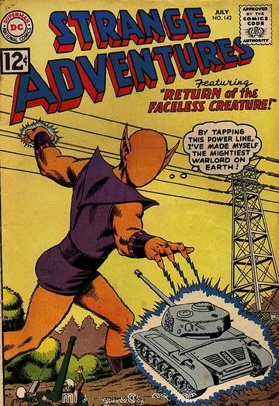 Strange Adventures #142 cover