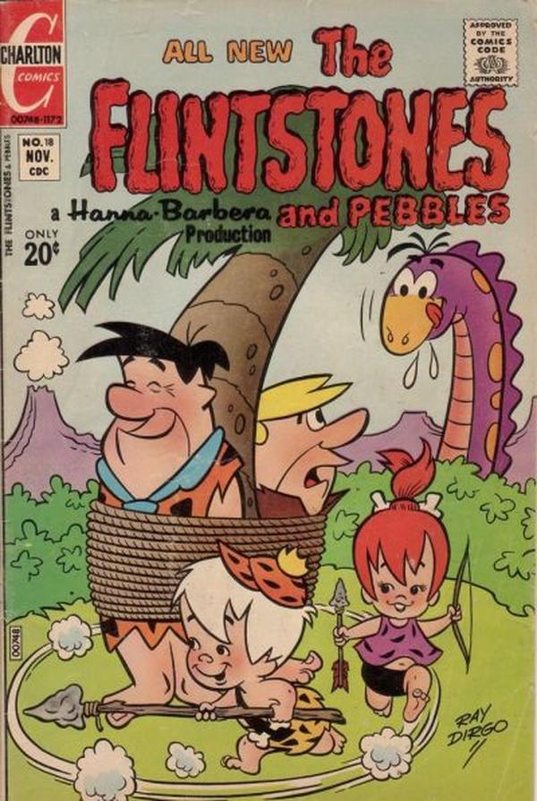 The Flintstones #18 cover