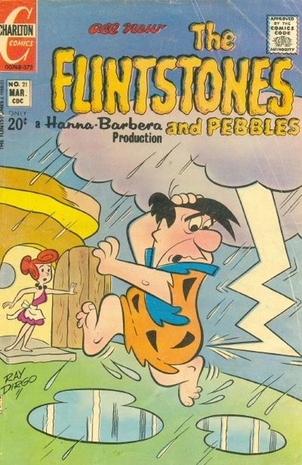 The Flintstones #21 cover