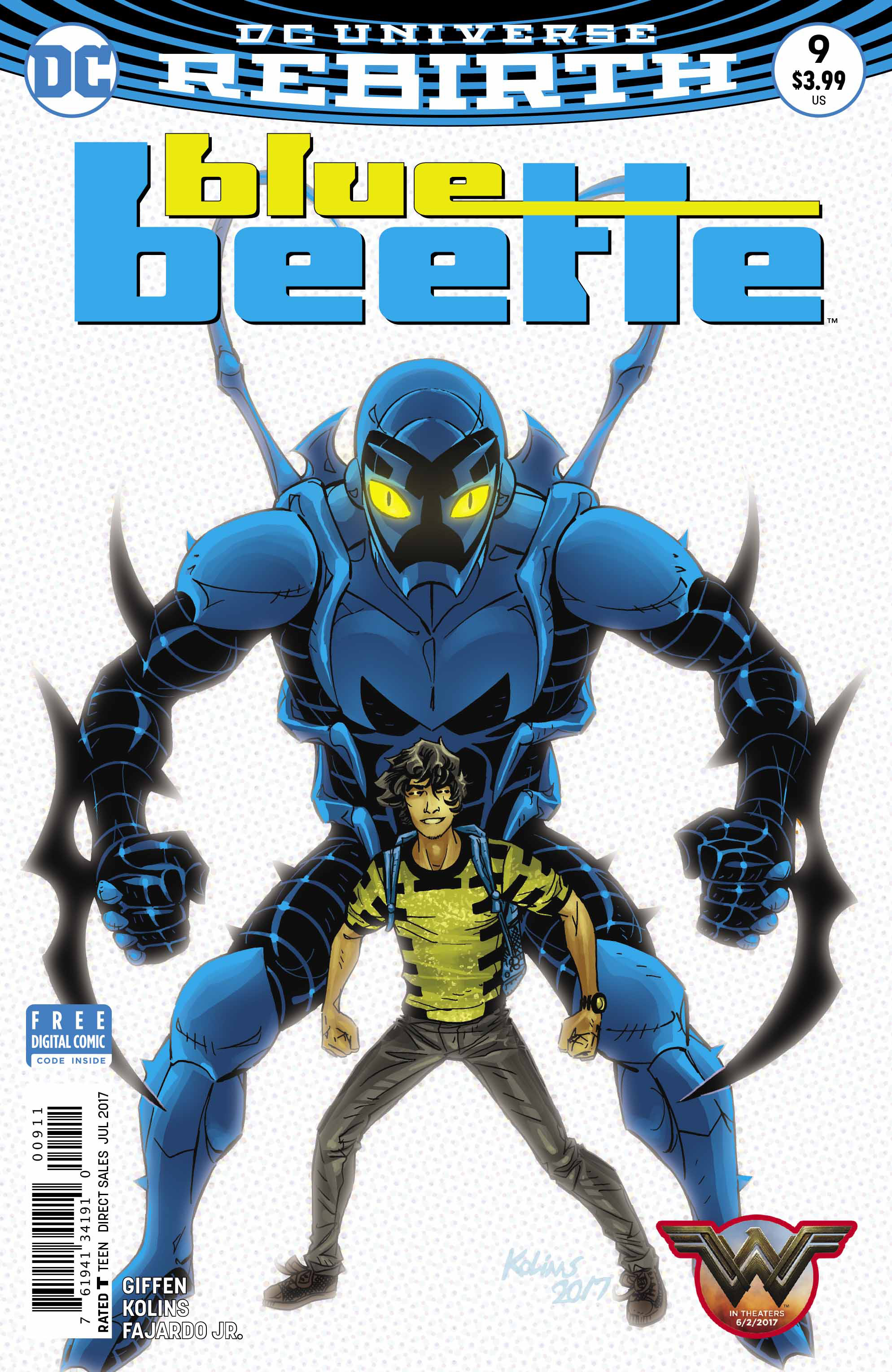 Blue Beetle #9 cover