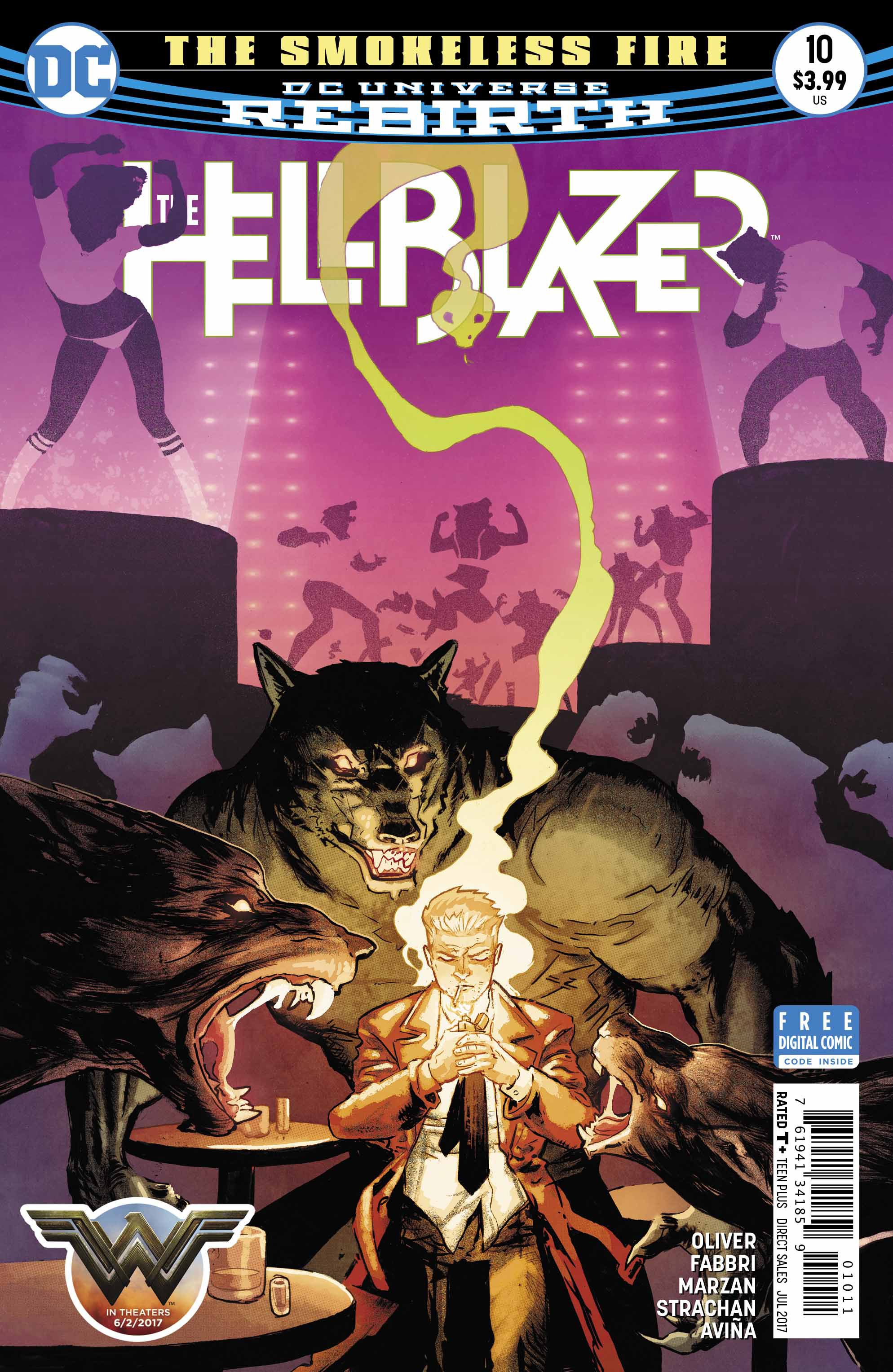 Hellblazer #10 cover
