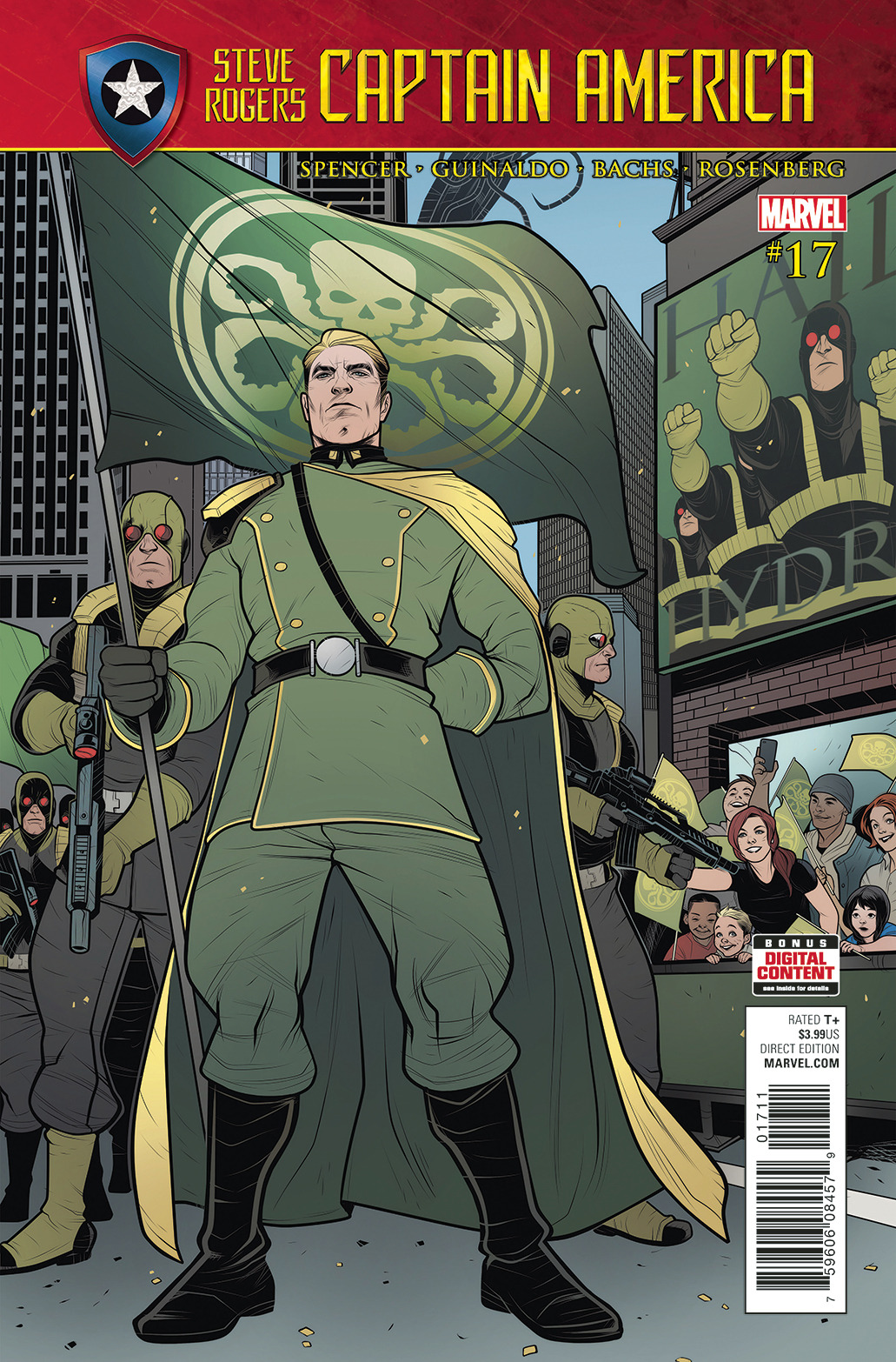 Captain America: Steve Rogers #17 cover