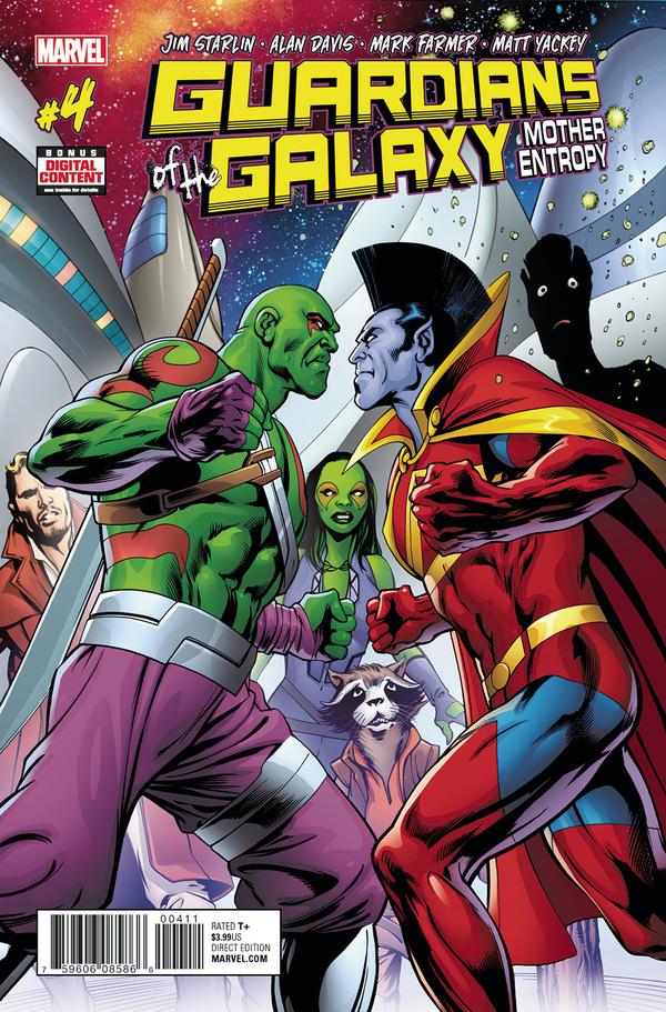 Guardians of the Galaxy: Mother Entropy #4 cover