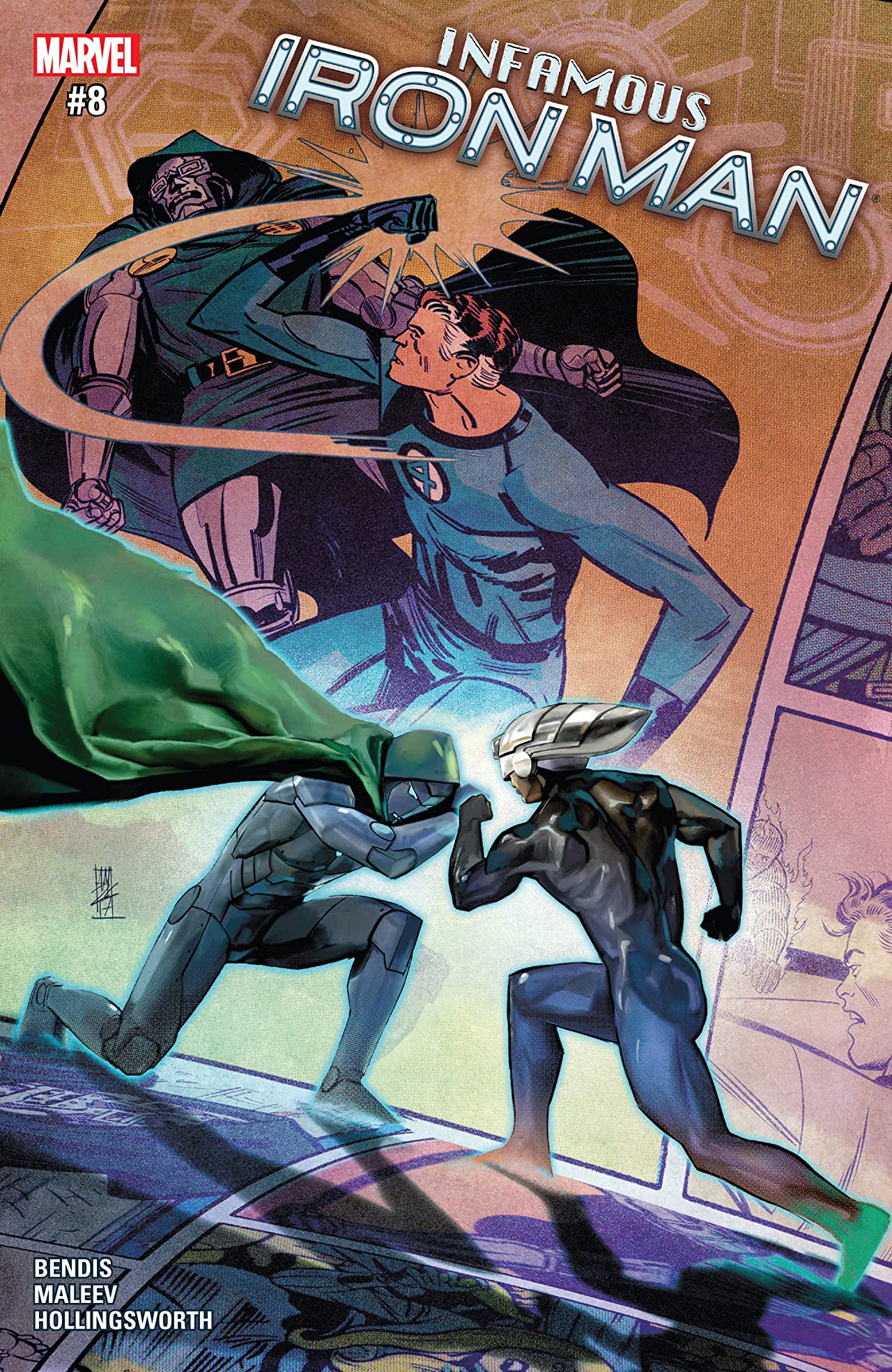 Infamous Iron Man #8 cover