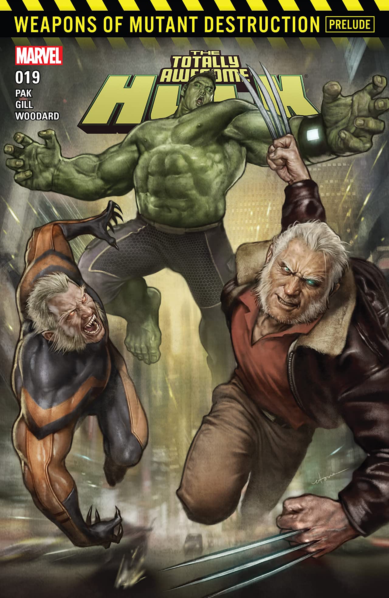 Totally Awesome Hulk #19 cover