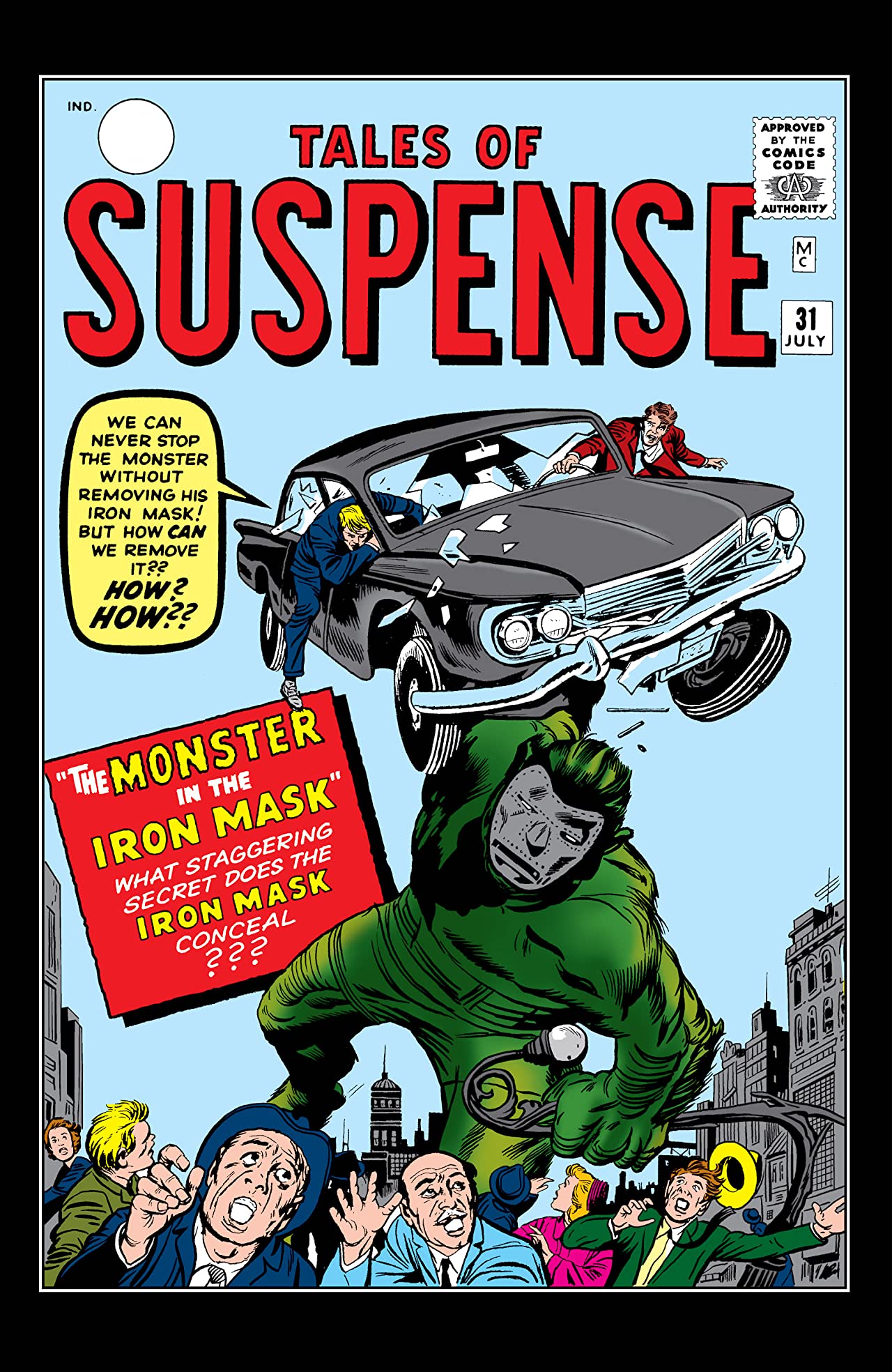 Tales of Suspense #31 cover