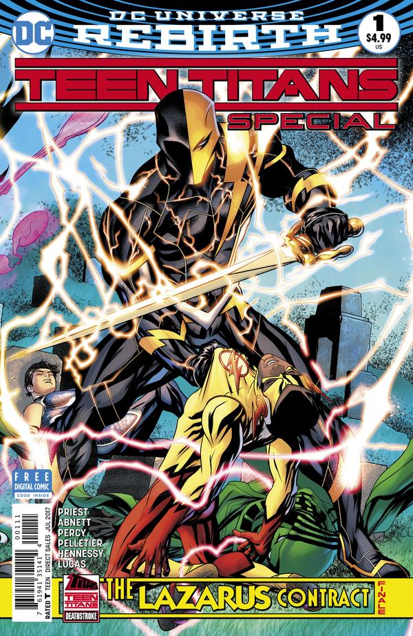 Teen Titans: The Lazarus Contract Special #1 cover