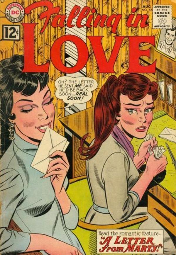 Falling in Love #52 cover