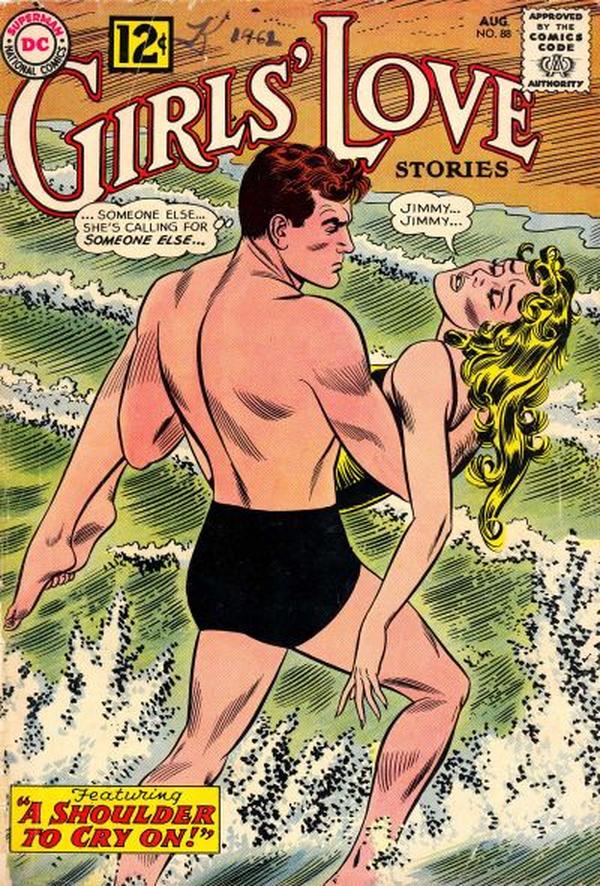 Girls' Love Stories #88 cover
