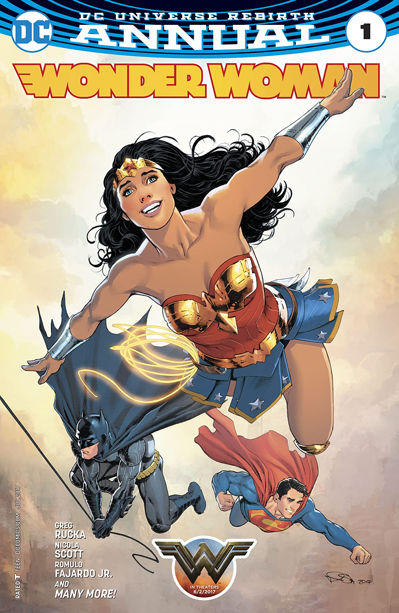 Wonder Woman Annual #1 cover