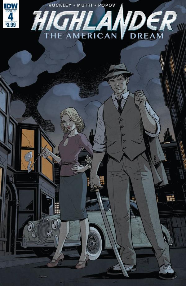Highlander: The American Dream #4 cover