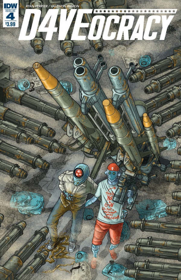 D4VEocracy #4 cover