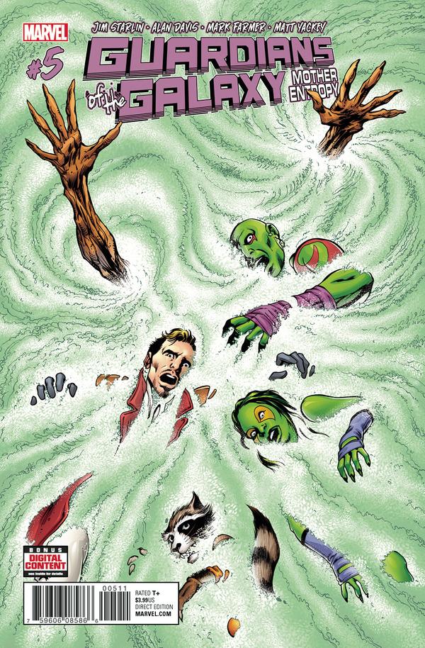 Guardians of the Galaxy: Mother Entropy #5 cover